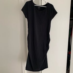 Maternity black dress sz L